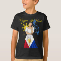 Philippines Pinay Filipina Pride Islands Flag Girl