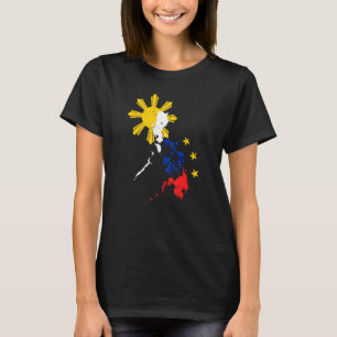 Philippines Pinay Filipino Pride Country Flag Isla T-Shirt