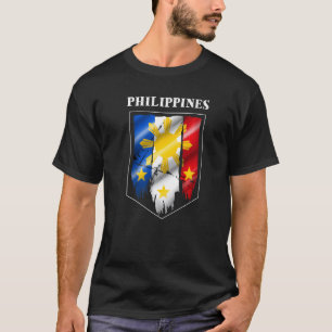 Philippines Pinay Filipino Pride Country Flag Isla T-Shirt