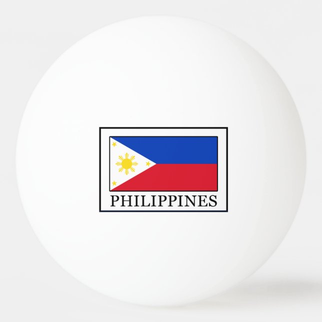 Philippines Ping Pong Ball (Front)