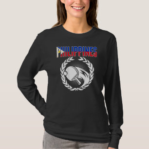 Philippines Ping Pong Support Philippine Table T T-Shirt