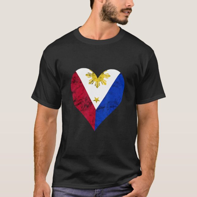 Philippines Pinoy Love Pride Filipino Philippine F T-Shirt (Front)