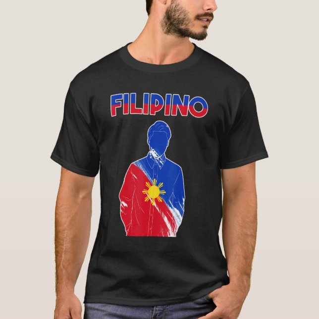 Philippines Pinoy Pinay Filipino Filipina Pride Pr T-Shirt (Front)