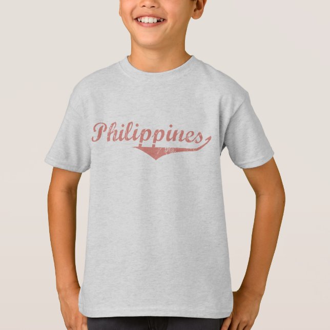 Philippines Revolution Style T-Shirt (Front)
