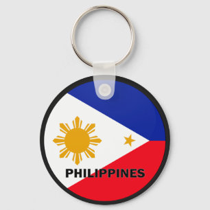 Philippines Roundel quality Flag Key Ring