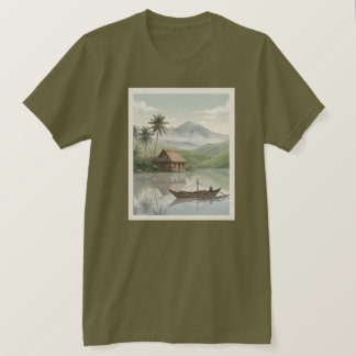 Philippines Shirt Banaue Rice Terraces Mayon