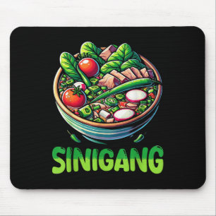 Philippines Sinigang Filipino Food Soup Lover Pino Mouse Mat