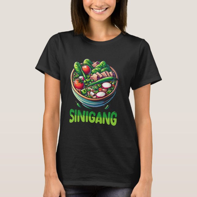 Philippines Sinigang Filipino Food Soup Lover Pino T-Shirt (Front)