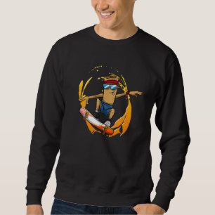 Philippines Skating Skate Skateboard Lumpia Spring Sweatshirt
