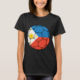 Philippines Soccer Byll Flag Jersey Futbol Filipin T-Shirt