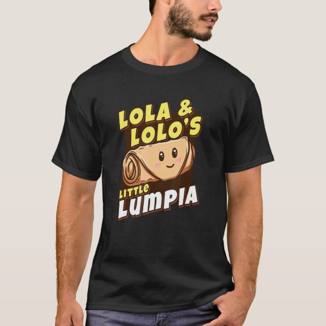 Philippines Spring Rolls Filipino Filipina Lumpia  T-Shirt (Front)