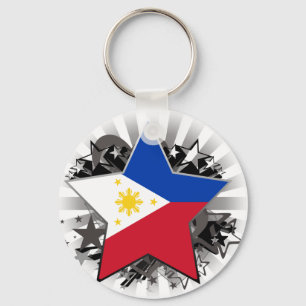 Philippines Star Key Ring