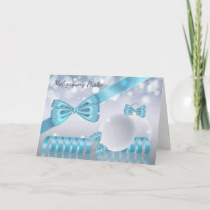 Philippines - Stylish Christmas Greetings Ornament Holiday Card