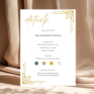 Philippines Sun Filipino Wedding Enclosure Card -