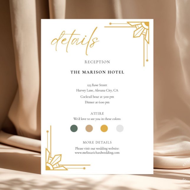 Philippines Sun Filipino Wedding Enclosure Card - (Boho Philippines Sun Wedding Enclosure Card, Filipino Wedding Details Enclosure Card, Philippines Th)