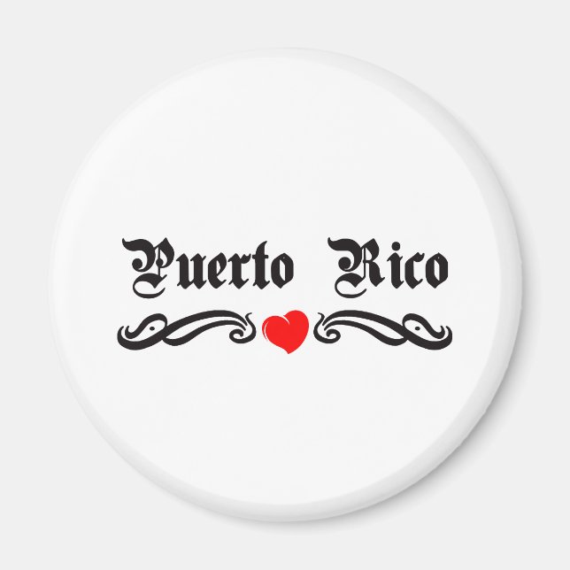 Philippines Tattoo Style Magnet (Front)