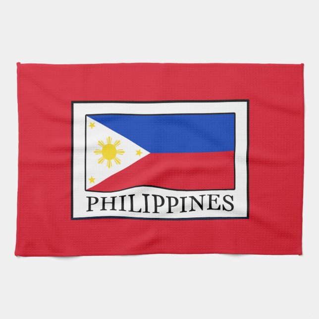 Philippines Tea Towel (Horizontal)