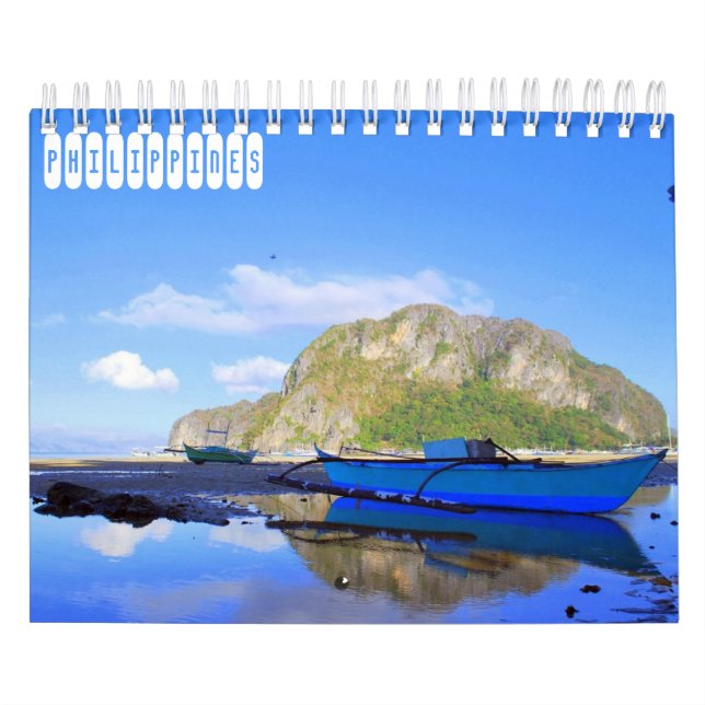 Philippines Travel Destination Calendar (Cover)