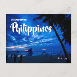 Philippines Travel Postcard