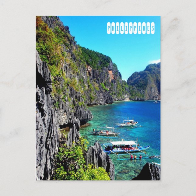 Philippines Travel Postcard (Front)