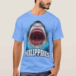 Philippines Vacation Great White Shark Beach Trip T-Shirt
