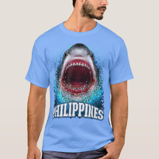 Philippines Vacation Great White Shark Beach Trip T-Shirt