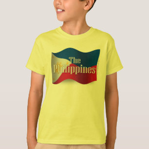 Philippines Waving Flag T-Shirt