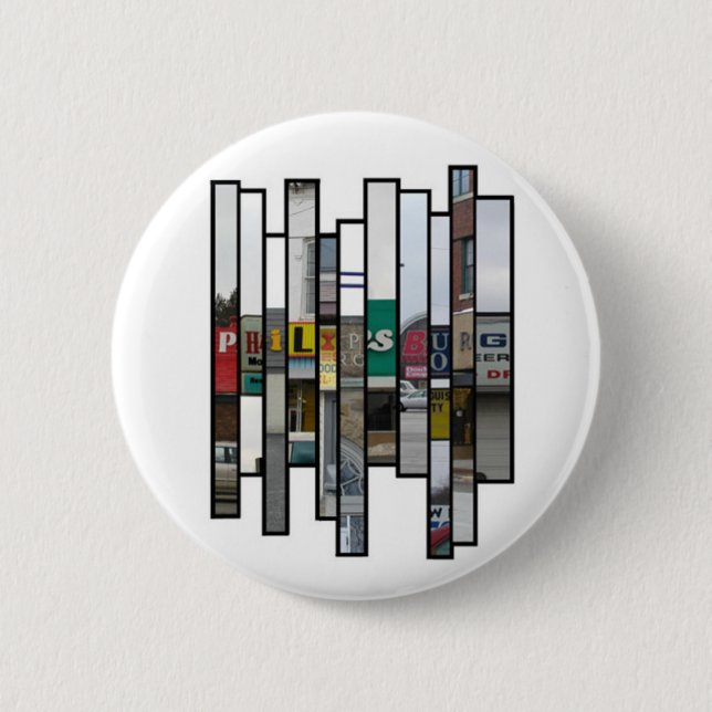 Philipsburg 6 Cm Round Badge (Front)