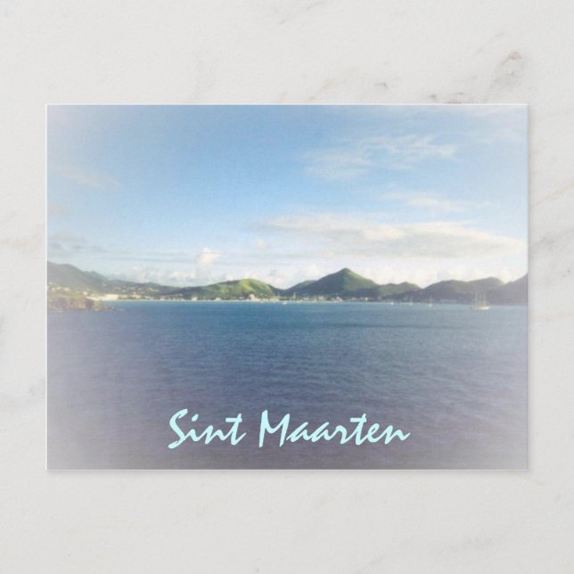 Philipsburg Harbour postcards (Front)