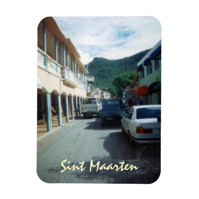 Philipsburg Street  Premium Magnet (Vertical)