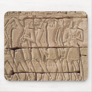 Philistine prisoners being led away mouse mat
