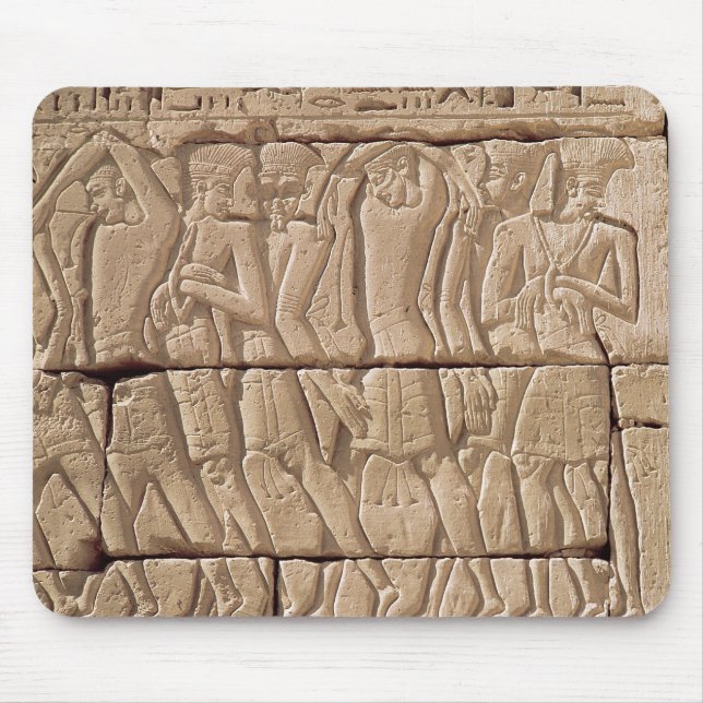 Philistine prisoners being led away mouse mat (Front)