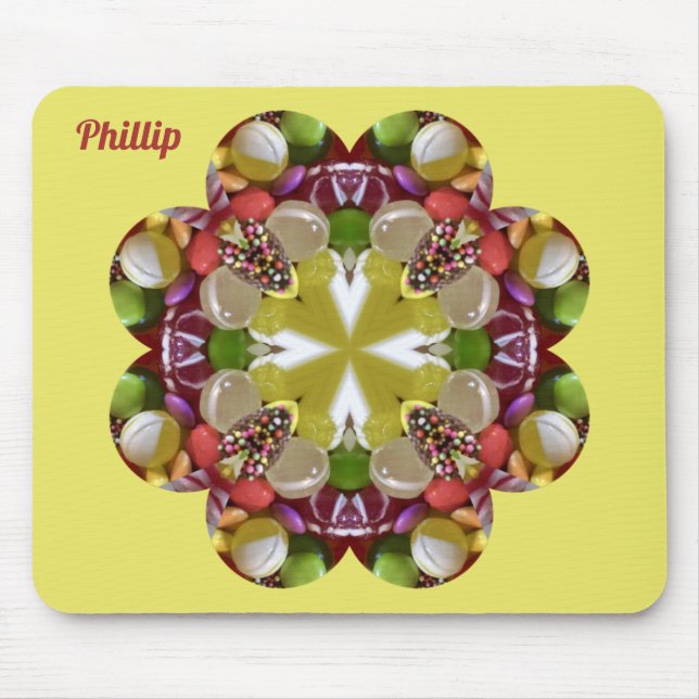 PHILLIP ~ EASTER TREATS ~ Candy, Sweets Bright ~ Mouse Mat (Front)