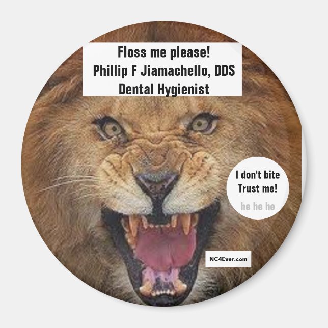 Phillip F Jiamachello DDS Dental Hygienist Magnet (Front)