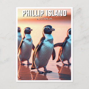 Phillip Island Australia Postcard