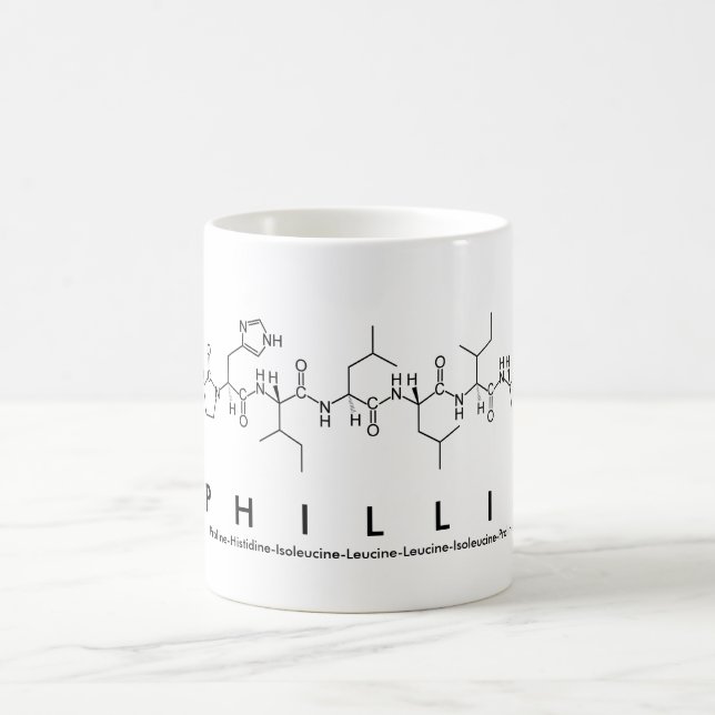 Phillip peptide name mug (Center)