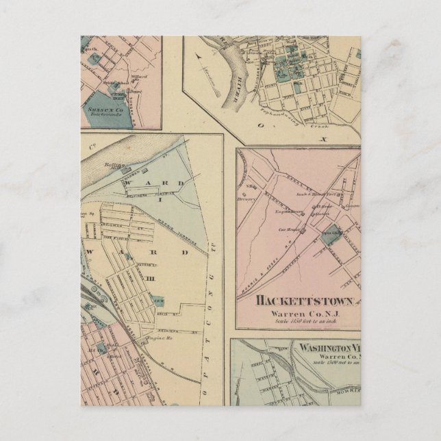 Phillipsburg, NJ Postcard (Front)