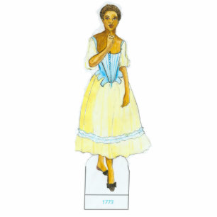 Phillis Wheatley 1773 photo sculpture