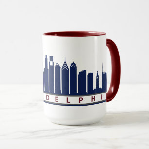 Philly 2019 Skyline Mug in Navy