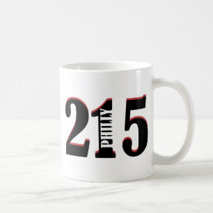Philly 215 coffee mug