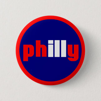 Philly 6 Cm Round Badge
