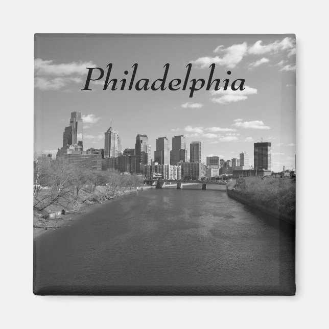Philly b/w magnet (Front)