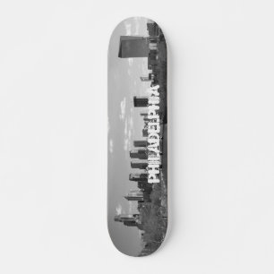 Philly b/w skateboard