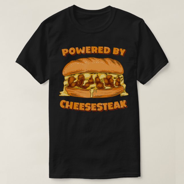 Philly Cheesesteak Philadelphia Sandwich Grilled C T-Shirt (Design Front)