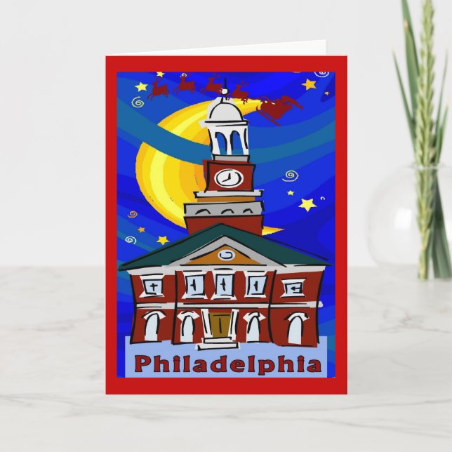 Philly Christmas Holiday Card (Front)