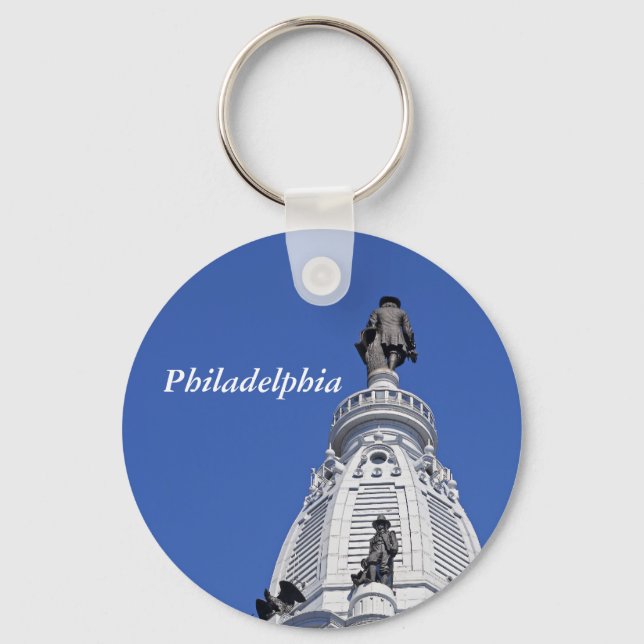 Philly City Hall Keychain (Front)