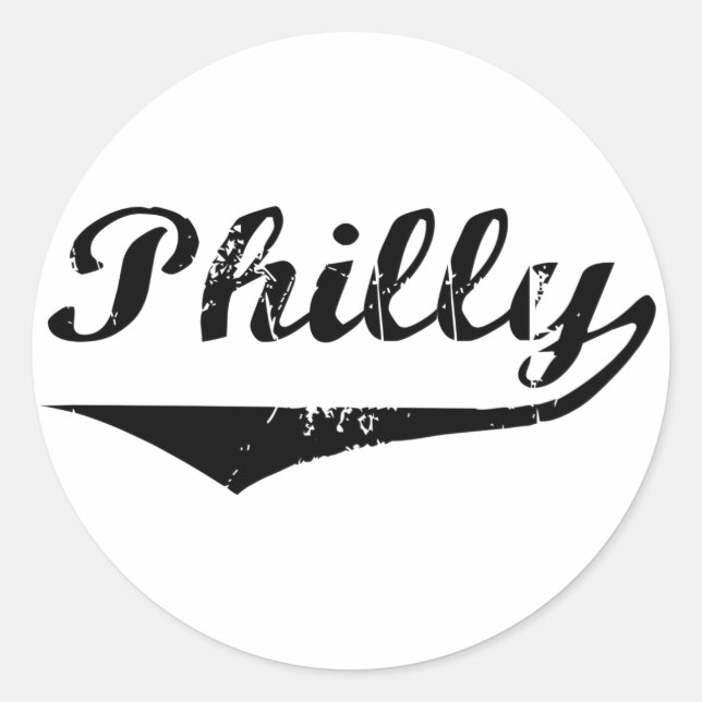 Philly Classic Round Sticker (Front)