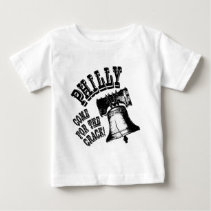 Philly - Come for the Crack! Baby T-Shirt