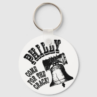 Philly - Come for the Crack! Key Ring
