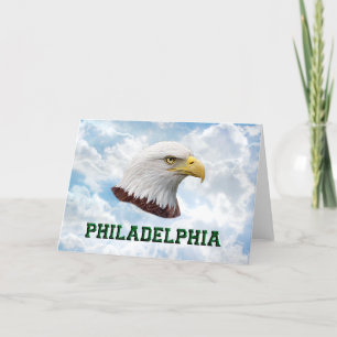 Philly Eagle - Horizontal Greeting Card
